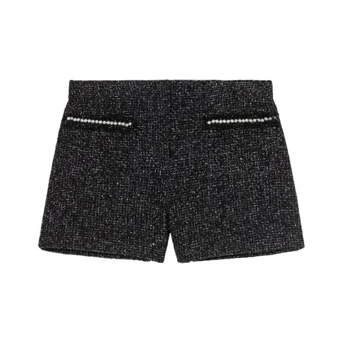 Maje Повседневные шорты женские черные