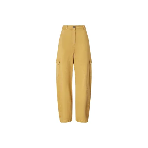 PINKO Желтые Женские Брюки Карго