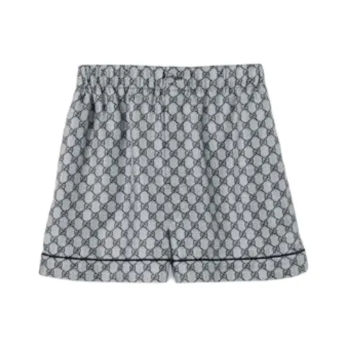 GUCCI Повседневные шорты женские серые