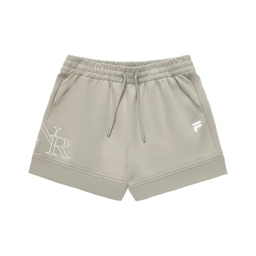 FILA FUSION Серо-коричневый Хаки Женские Повседневные шорты