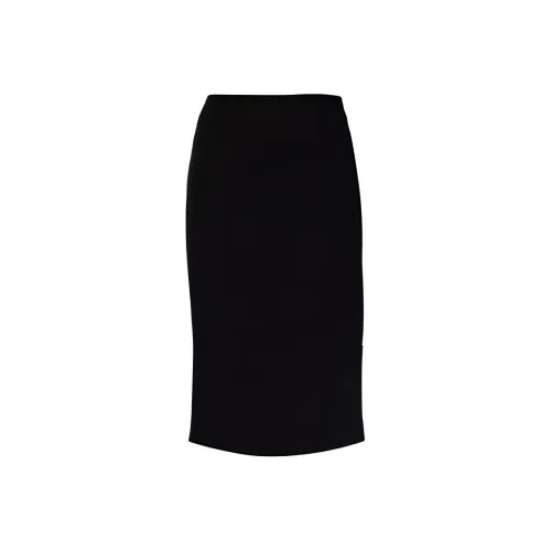 EMPORIO ARMANI Черные Женские Повседневные Длинные Юбки