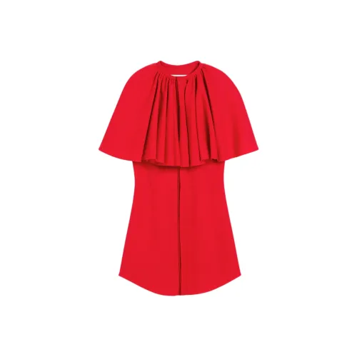 AMIPARIS Короткое платье с короткими рукавами женское красное