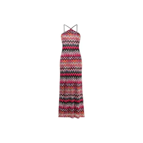 Missoni Красные Женские Платья без рукавов