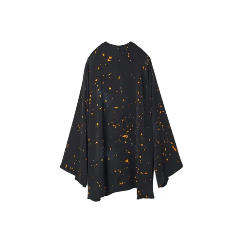 08 SIRCUS Black Женские Длинные Рукава Платья