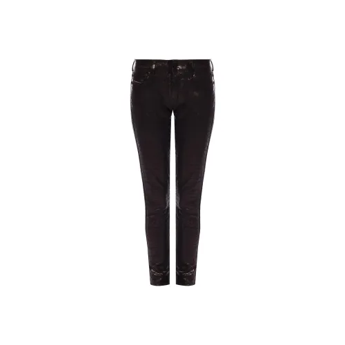 DIESEL Женские джинсы черного цвета