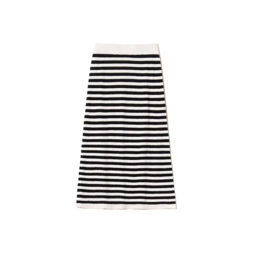 SNOWFORTE KNIT Длинная Юбка Женская Cloud Soft Белый