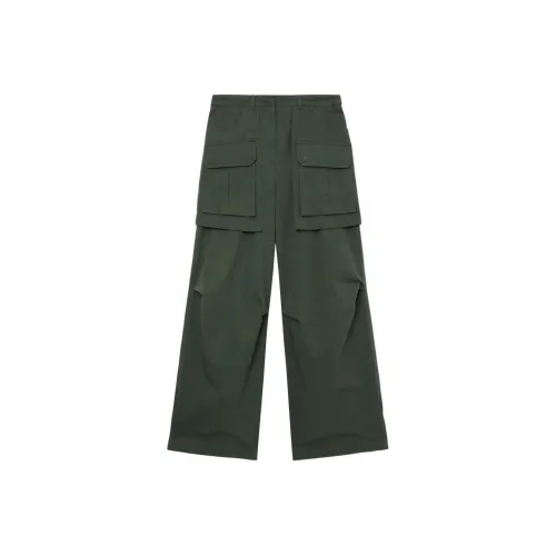 JUUN.J SS24 Карго Брюки Женские Зеленые