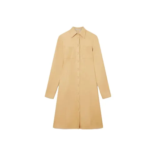 STELLA MCCARTNEY Масло Женские Длинные Платья с Рукавами