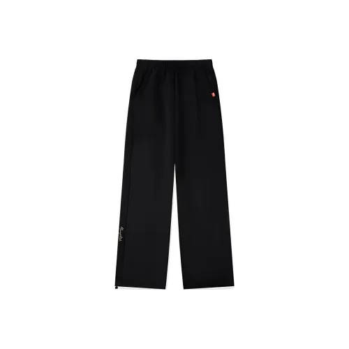 QIAODAN Вязаные спортивные брюки женские черные