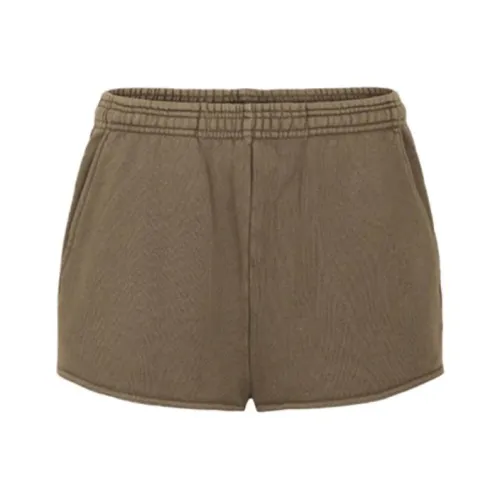 Entire Studios FW23 Повседневные шорты Женские Коричнево-желтые