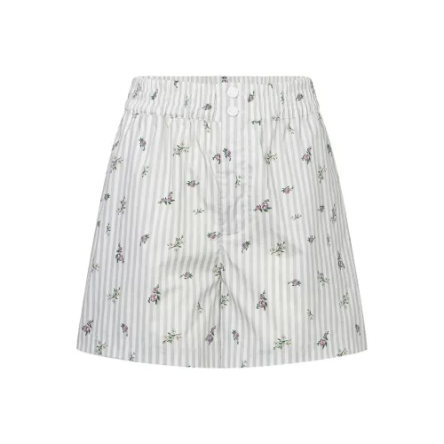 JAC FLEURANT Повседневные шорты Женские Белые