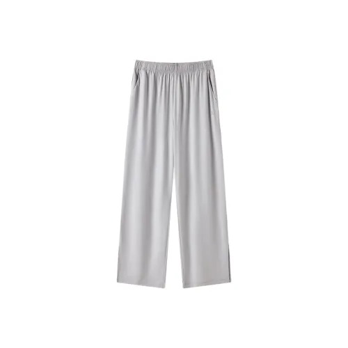 PEAK Вязаные тренировочные брюки женские светло-серые