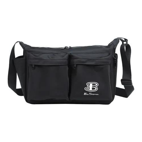 BEN SHERMAN Нейлоновая сумка через плечо сумка на плечо стандартная унисекс черная