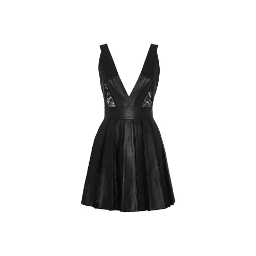 PHILIPP PLEIN SS24 Без рукавов Платье Женское Черное