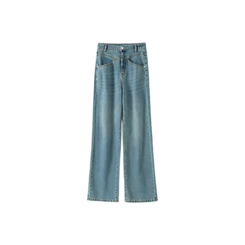 BANANA CICI Синие Женские Джинсы