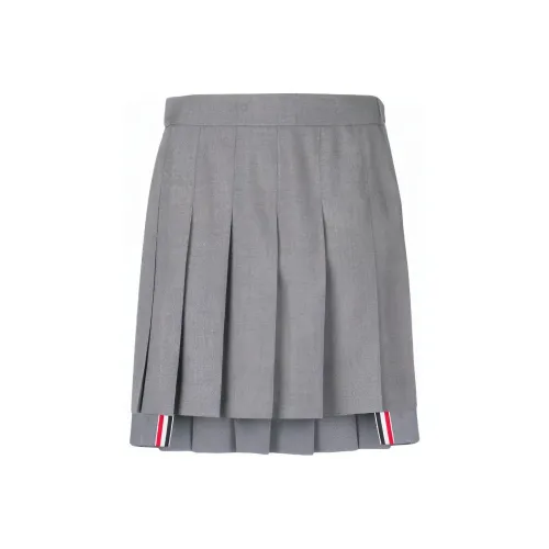 THOM BROWNE Женские кожаные короткие юбки