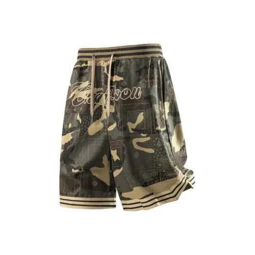 XUJIA Камуфляж Унисекс Повседневные шорты