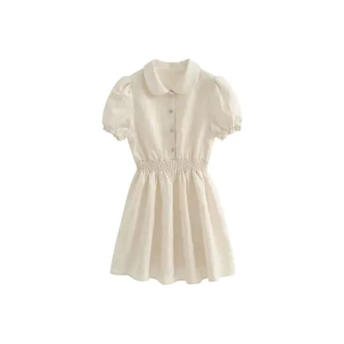 Lookinto Короткий рукав Платье Женское Цвет на изображении