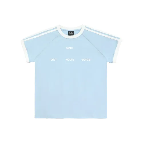 BTK Реглан рукав T-рубашка Женская