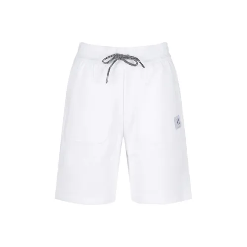 ARMANI EXCHANGE SS24 Повседневные шорты Женские Белые