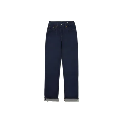 Levis Женские джинсы темно-индиго