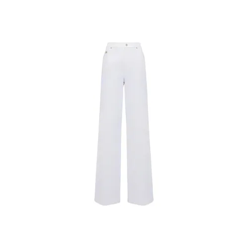 Alexander McQueen Белые Женские Джинсы