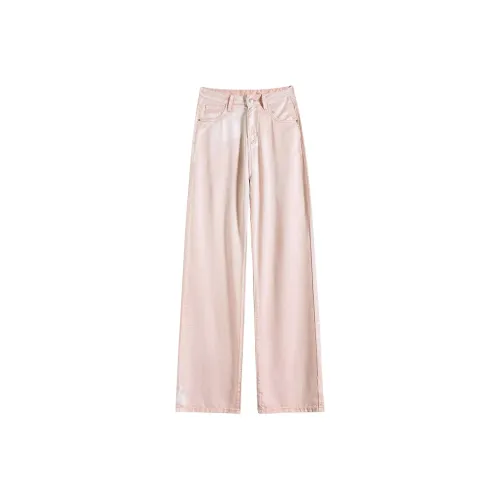 Розовые джинсы женские оттенок "Миллениал Розовый"