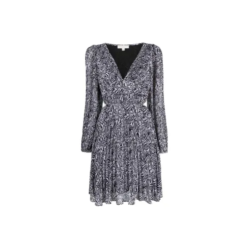 MICHAEL KORS Длинное платье с длинными рукавами женское