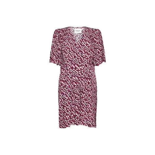 ISABEL MARANT ETOILE Короткий рукав Платье Женское Розовое