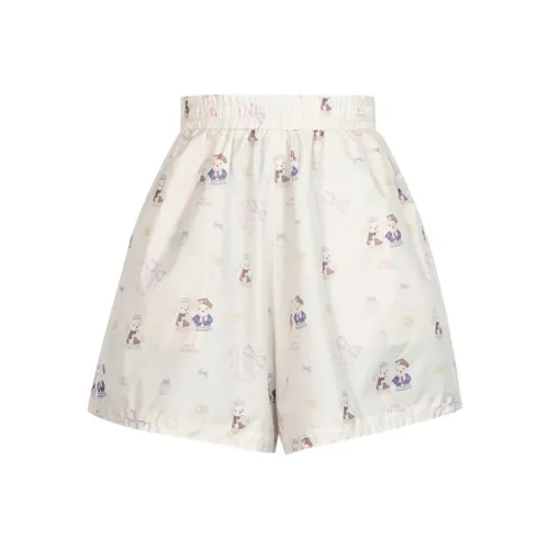 SNBL Повседневные шорты женские бежевый