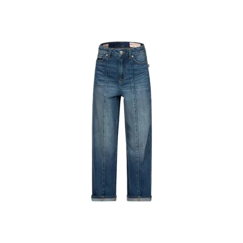EVISU Blue Women's Jeans EVISU Синий Женские Джинсы
