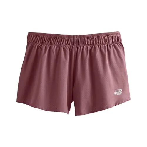 New Balance SS24 Повседневные шорты Женские Розовый Красный