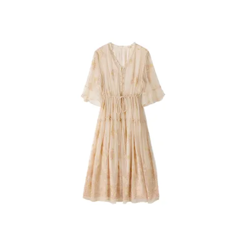 To The West Короткий рукав Платье Женское