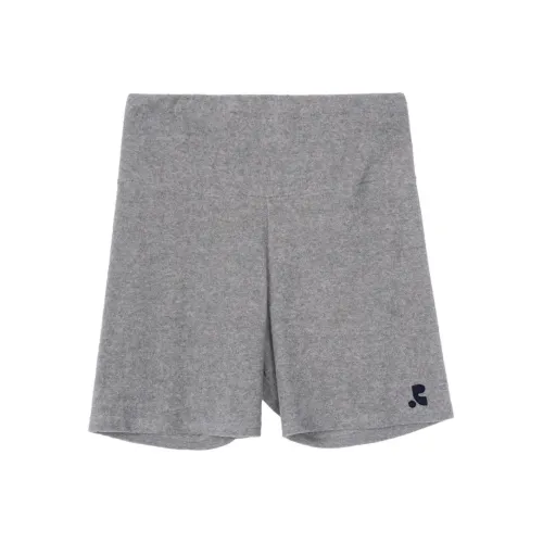 Rest Recreation Махровые Велосипедные Шорты Повседневные Шорты Женские Серый Серый