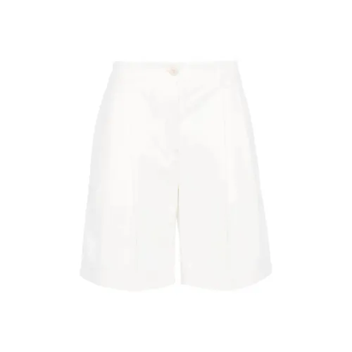 TOTEME Повседневные шорты Женские Белые