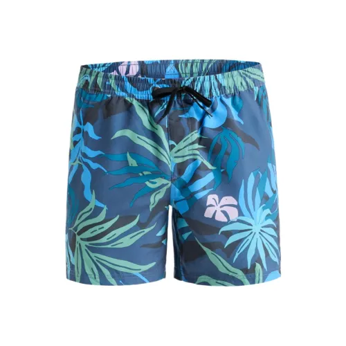 Quiksilver Мужские Плавательные Шорты Синего Цвета