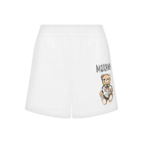 MOSCHINO Белые Женские Повседневные Шорты
