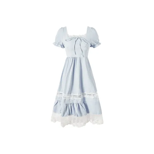 CANTALOVE Короткое платье с короткими рукавами женское