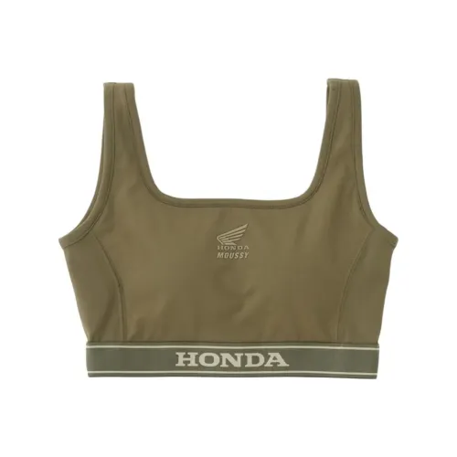 MOUSSY HONDA Коллаборация Коричневый Женские Бюстгальтеры
