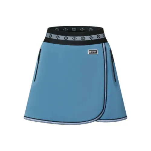 LOUIS VUITTON Повседневные короткие юбки Женские Синие