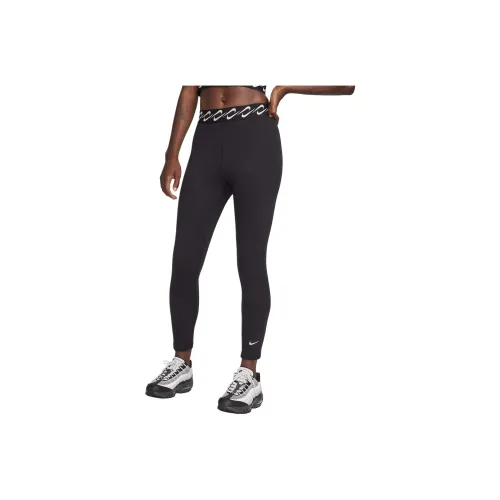 Nike Sportswear Classic Swoosh Leggings Женские Черные