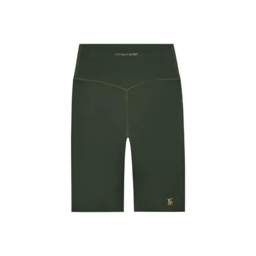 Victoria's Secret Розовый VS Sport Леггинсы Женские Сосновый зеленый