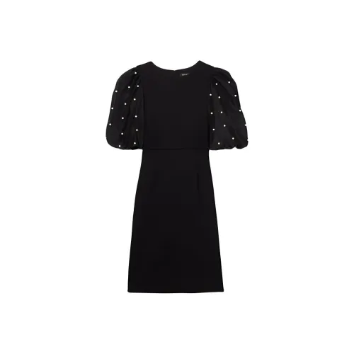 Kate Spade Короткий рукав Платье Женское Черное