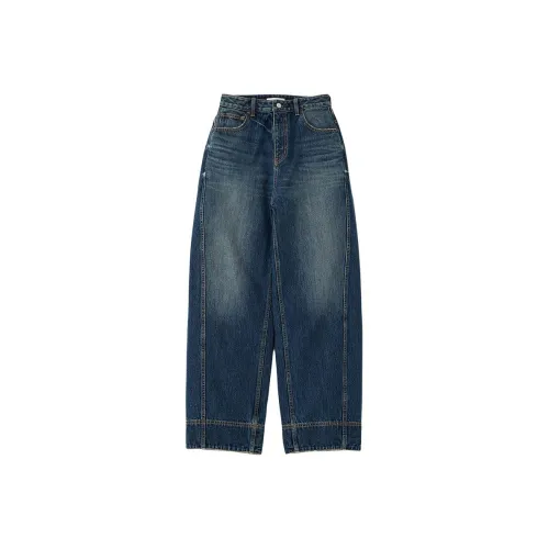 MOUSSY Синие Женские Джинсы