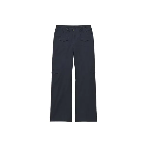 Aritzia FW24 Sunday Best Pandan Брюки Cargo Брюки Женские Admiral Морской Синий
