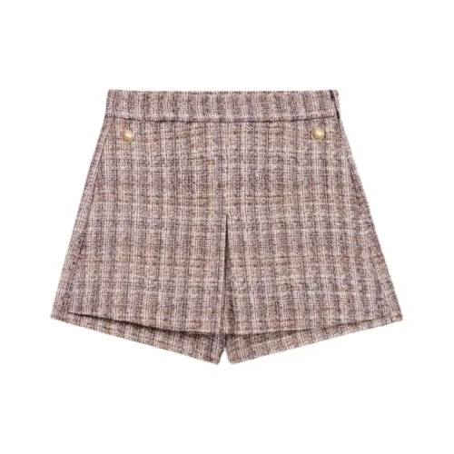 Maje Повседневные шорты женские коричневые