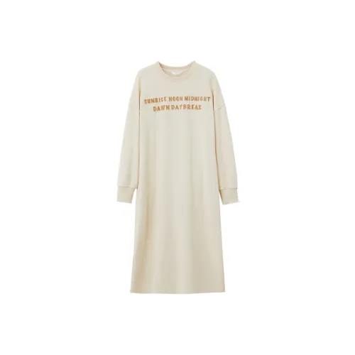 AMII Длинное платье с длинными рукавами женское