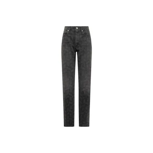 ISABEL MARANT Темно-серые Женские Джинсы