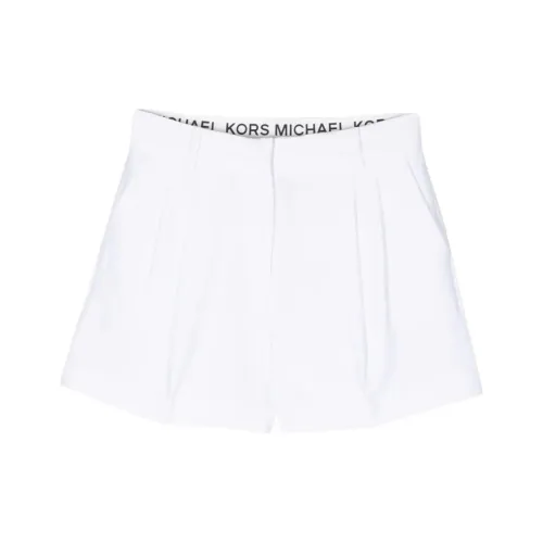MICHAEL KORS Повседневные шорты Женские Белые