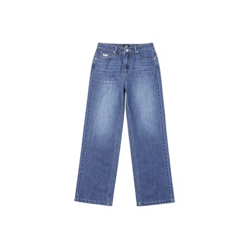 Lee совместный бренд SS25 Джинсы Женские Средне-голубой